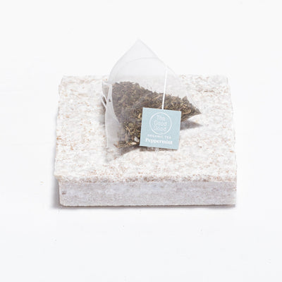 Pyramid - Organic Peppermint - 50 Biodegradable Tea Bags - The Good Good Australia