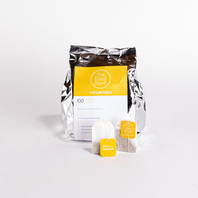 String & Tag - Organic Chamomile - 100 Recyclable Tea Bags - The Good Good Australia