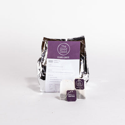 String & Tag - Organic Earl Grey - 100 Recyclable Tea Bags - The Good Good Australia